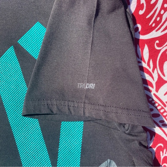 🏁🦊 Fox Racing Tech TruDri Black & Teal Short Sleeve Graphic Logo T-Shirt 🦊🏁 - Picture 10 of 15